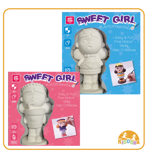 ArtKids Sweet Girl Painting Set