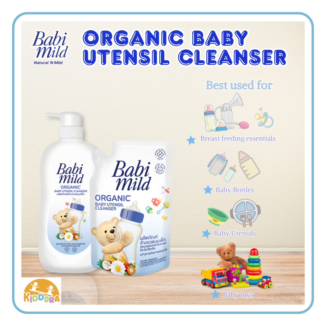 Babi Mild Organic Baby Toys, Utensil & Bottle Cleaner