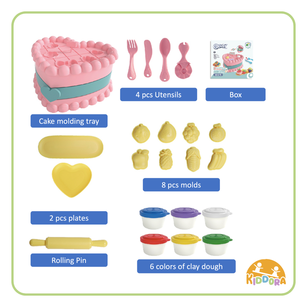 Birthday Cake Designer Claydough Set