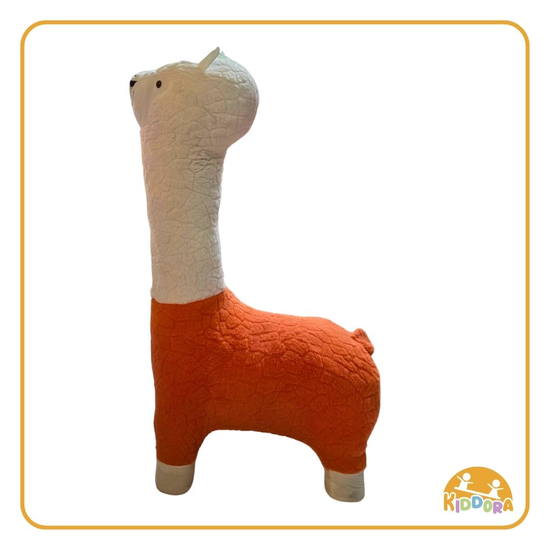 Alpaca Plush Kids Stool