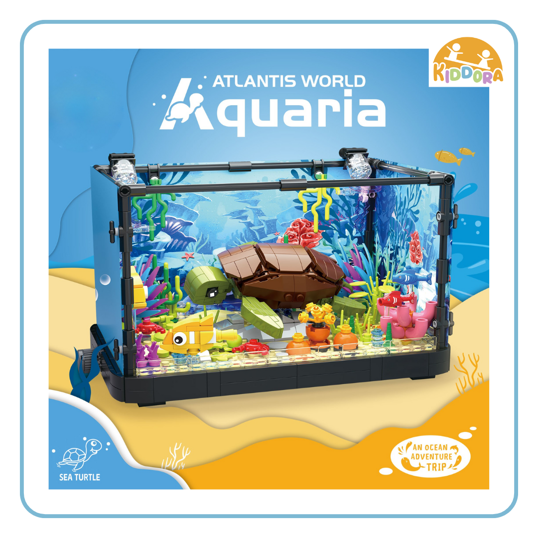 Atlantis World Aquaria: Sea Turtle Bricks – Kiddora