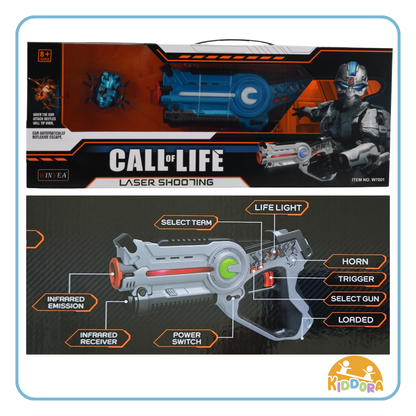 Laser Gun with Beetle Target