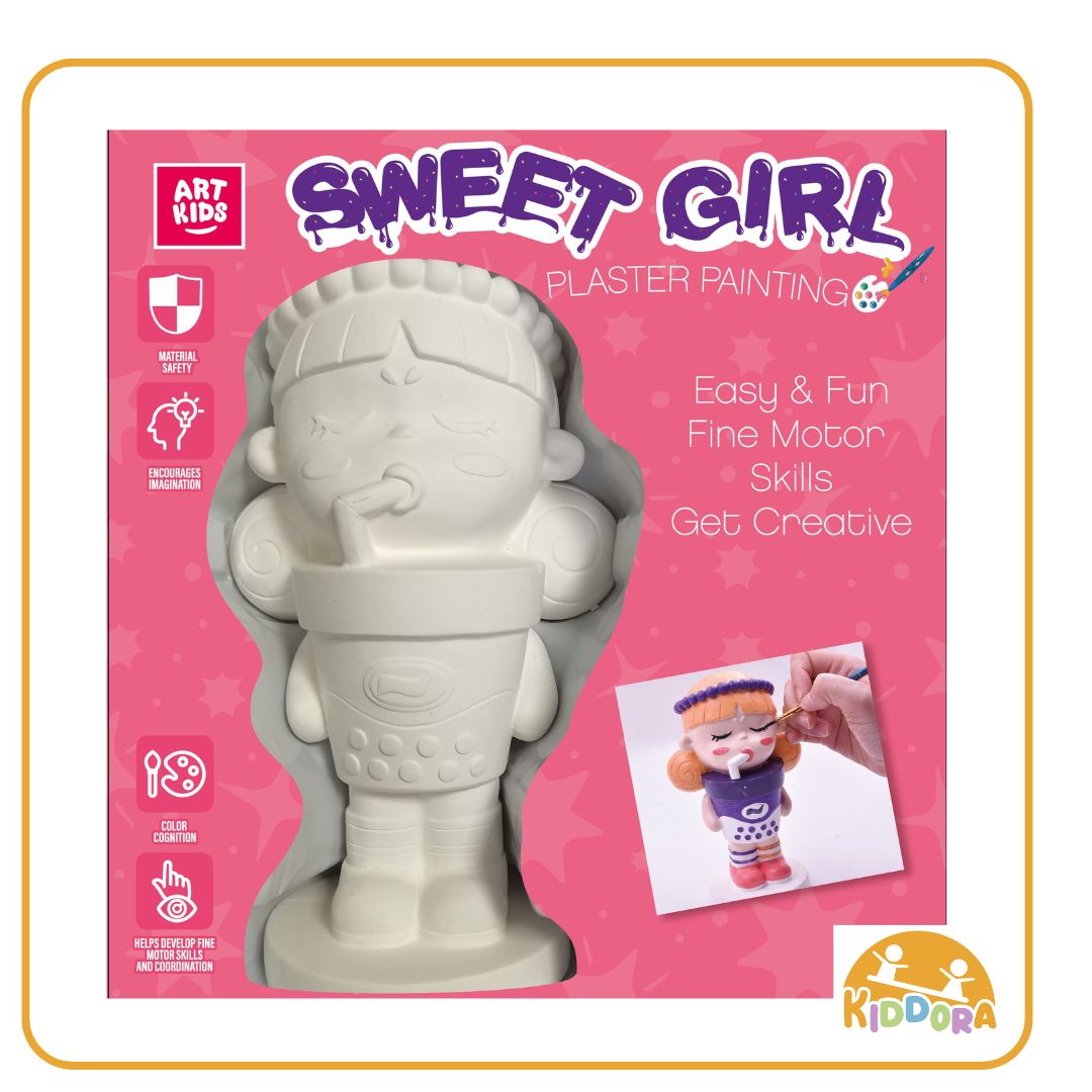 ArtKids Sweet Girl Painting Set