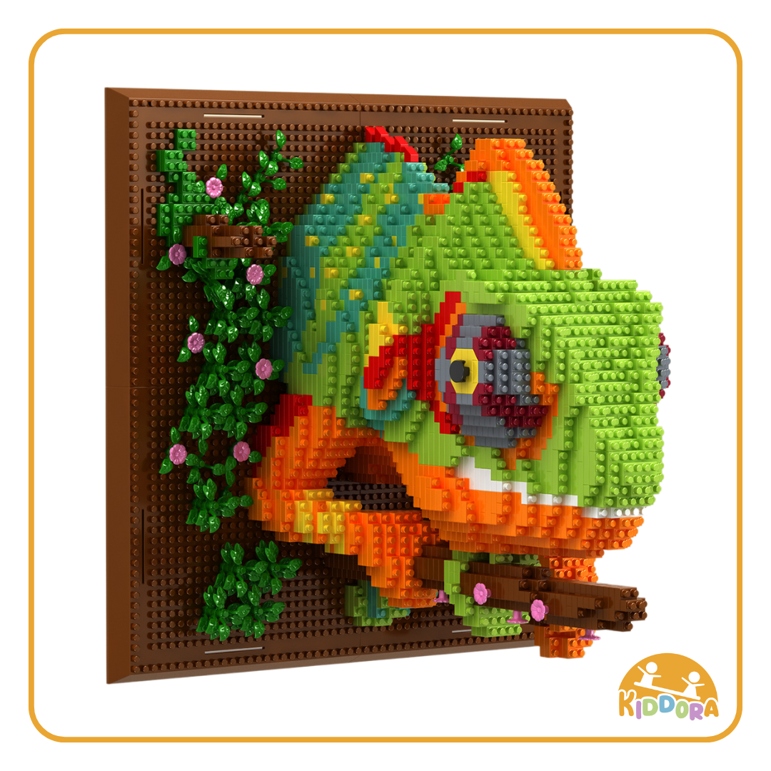 Chameleon 3D Mural Bricks