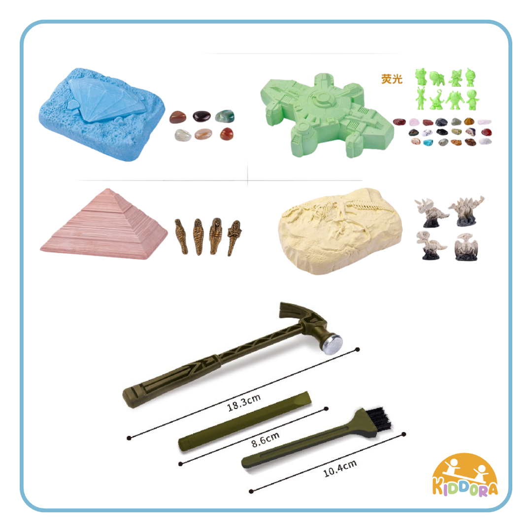 4-in-1 Excavation Set (Boys)