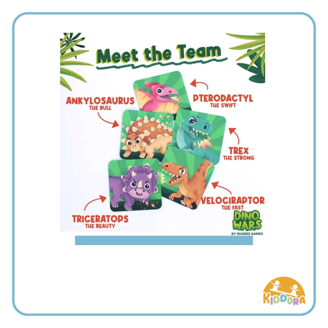 Dino Wars: A Card Game by Bugbee Games