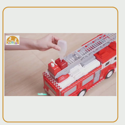 2-in-1 Fire Truck & Station Set